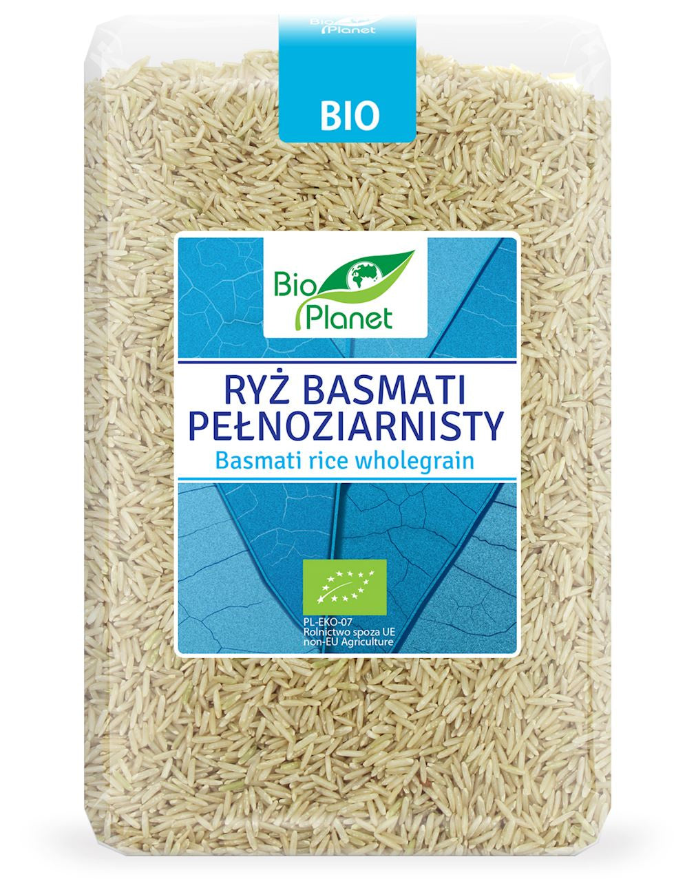 Ryż basmati pełnoziarnisty bio 2 kg - Bio Planet