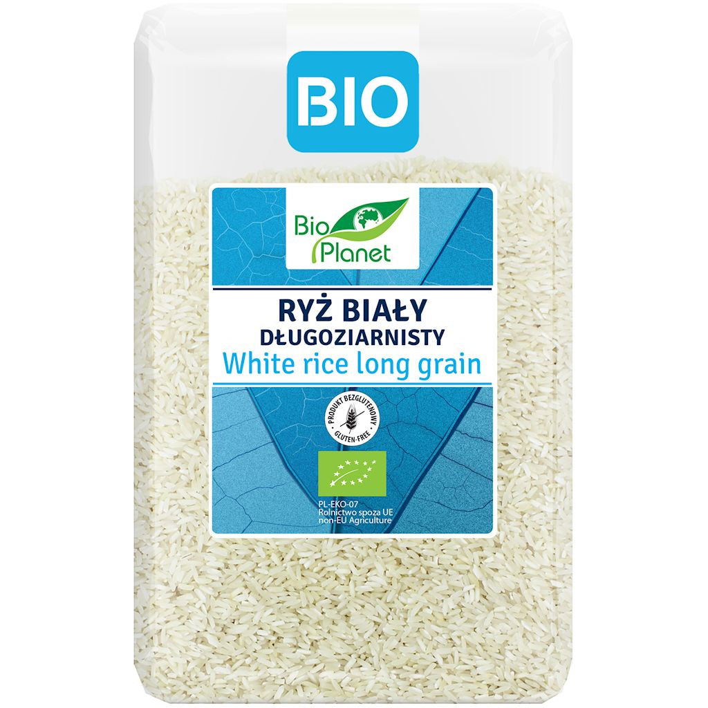 Ryż biały długoziarnisty bezglutenowy bio 2 kg - BIO PLANET