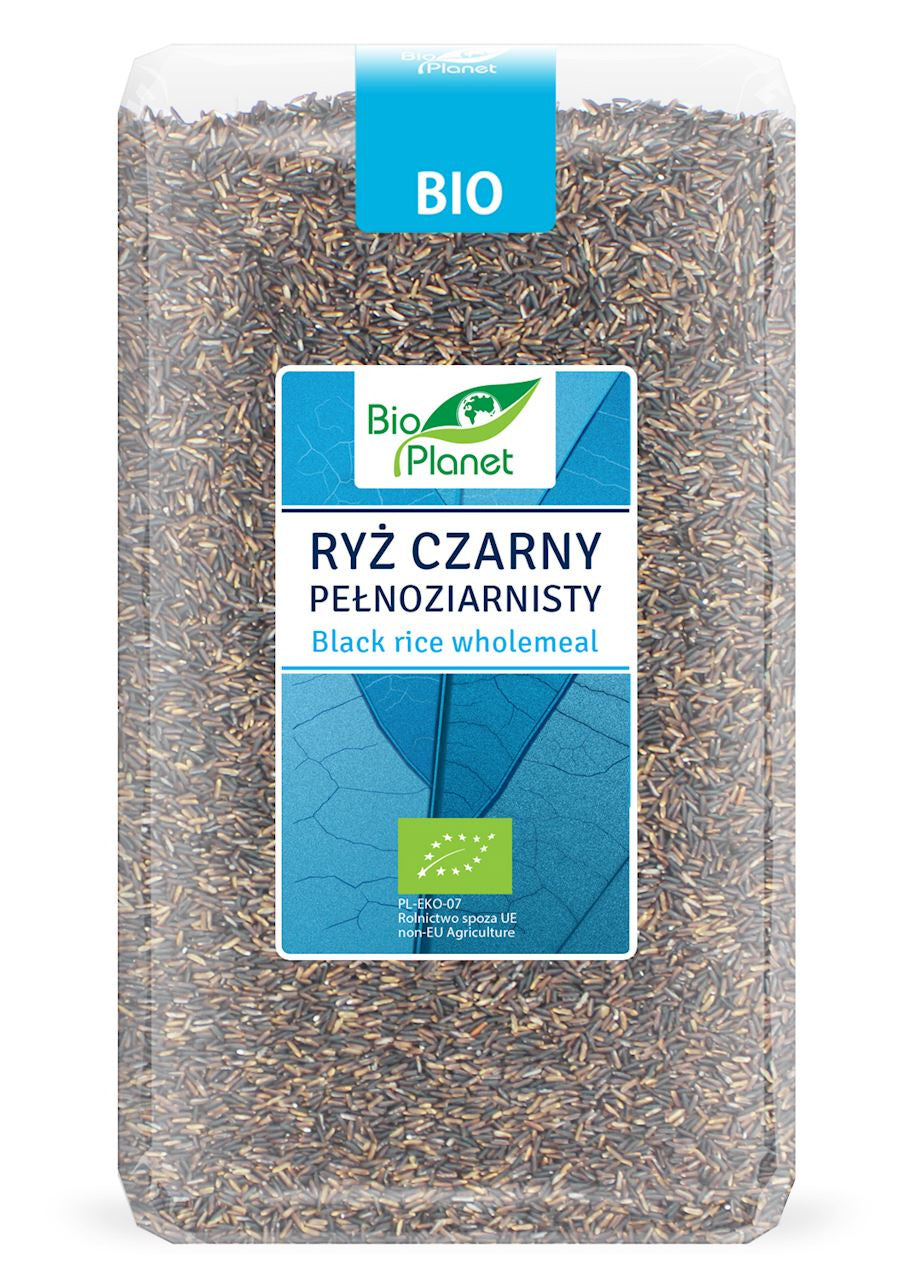 Ryż czarny pełnoziarnisty bio 1 kg