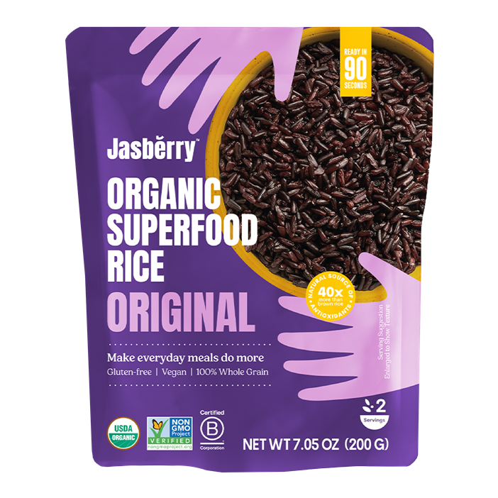 Ryż razowy bezglutenowy bio 426 g - Jasberry Rice (Calorie Watchers)