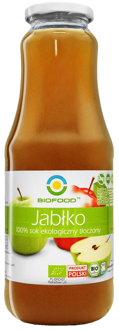 SOK JABŁKOWY NFC BEZGLUTENOWY BIO 1 L - BIOFOOD