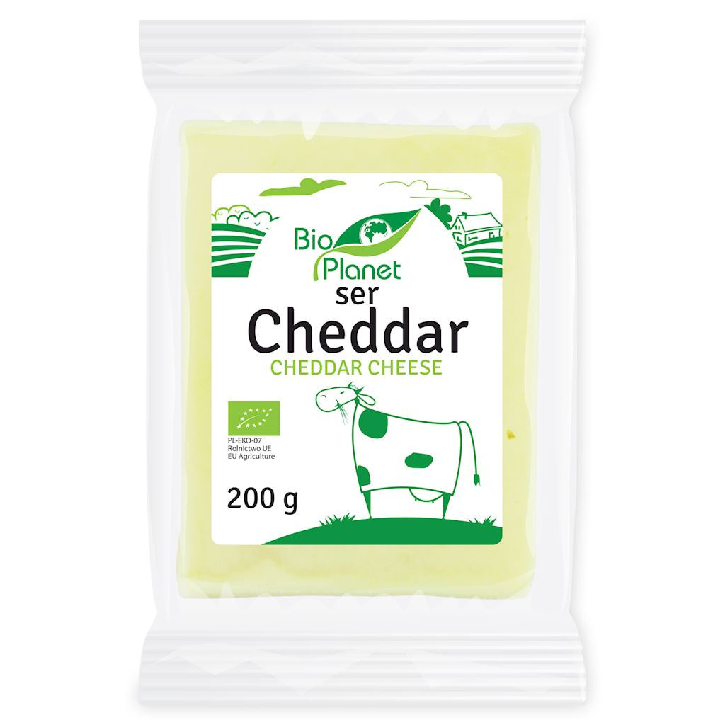 Ser cheddar bio 200 g