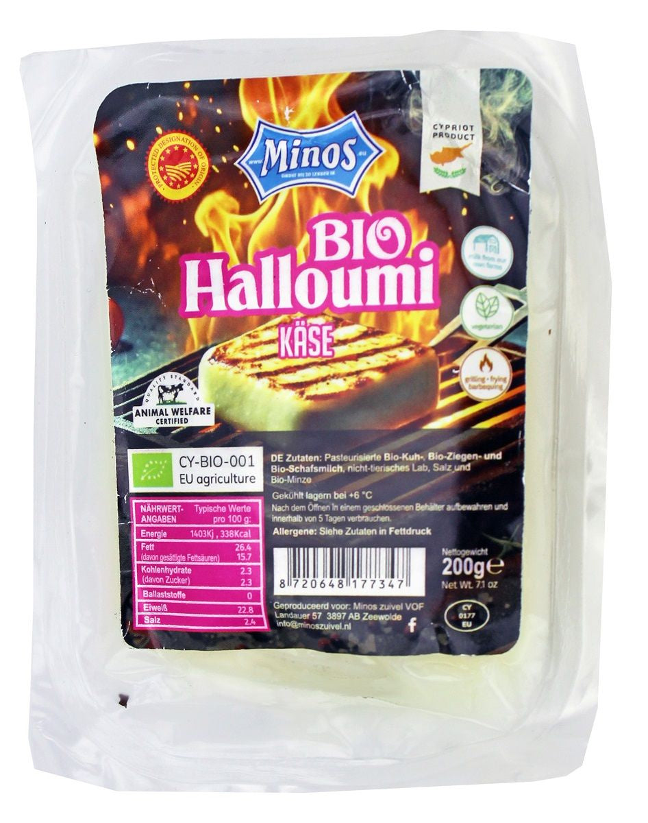 Ser halloumi bio 200 g - MINOS