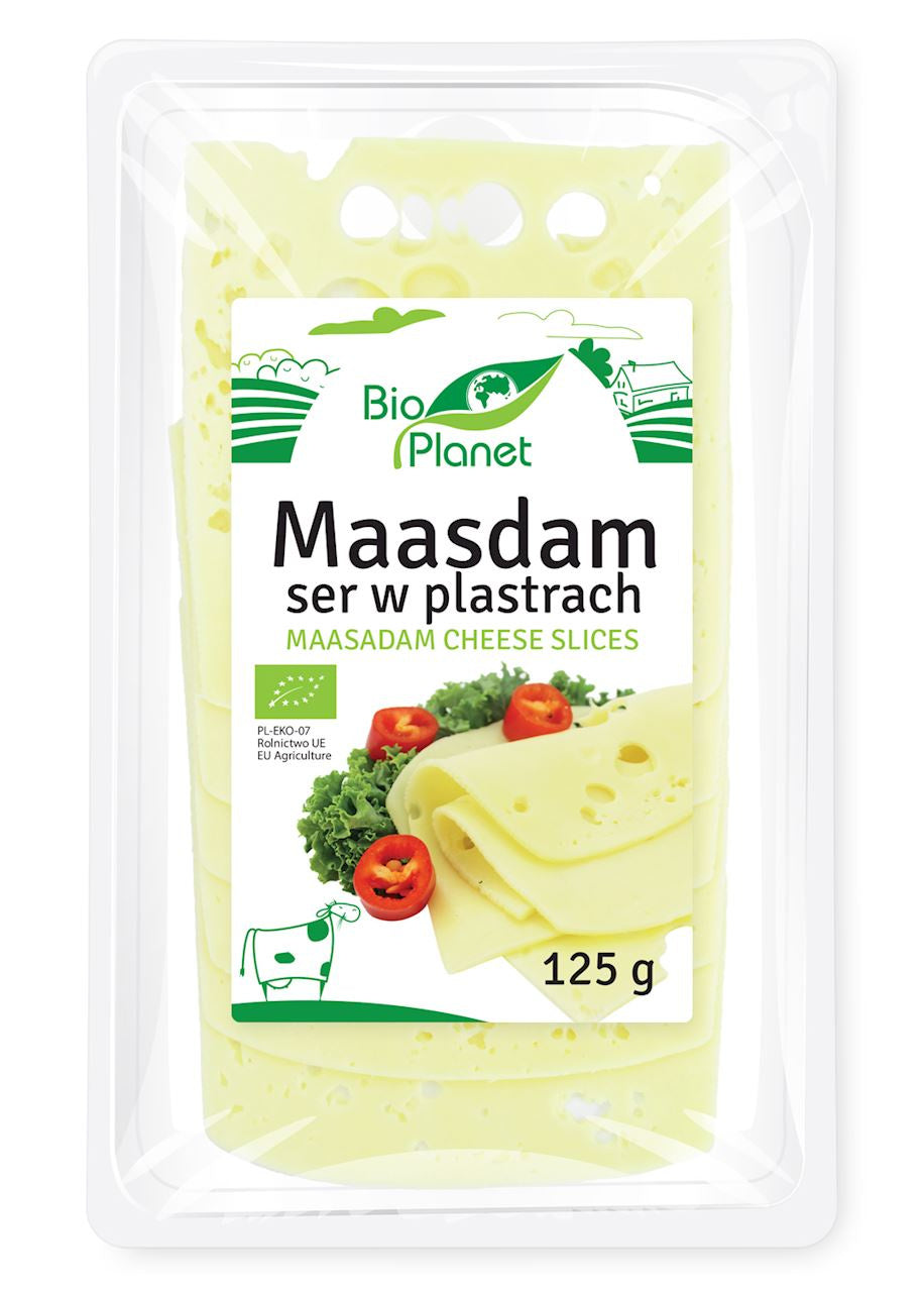 Ser maasdam plastry 125 g