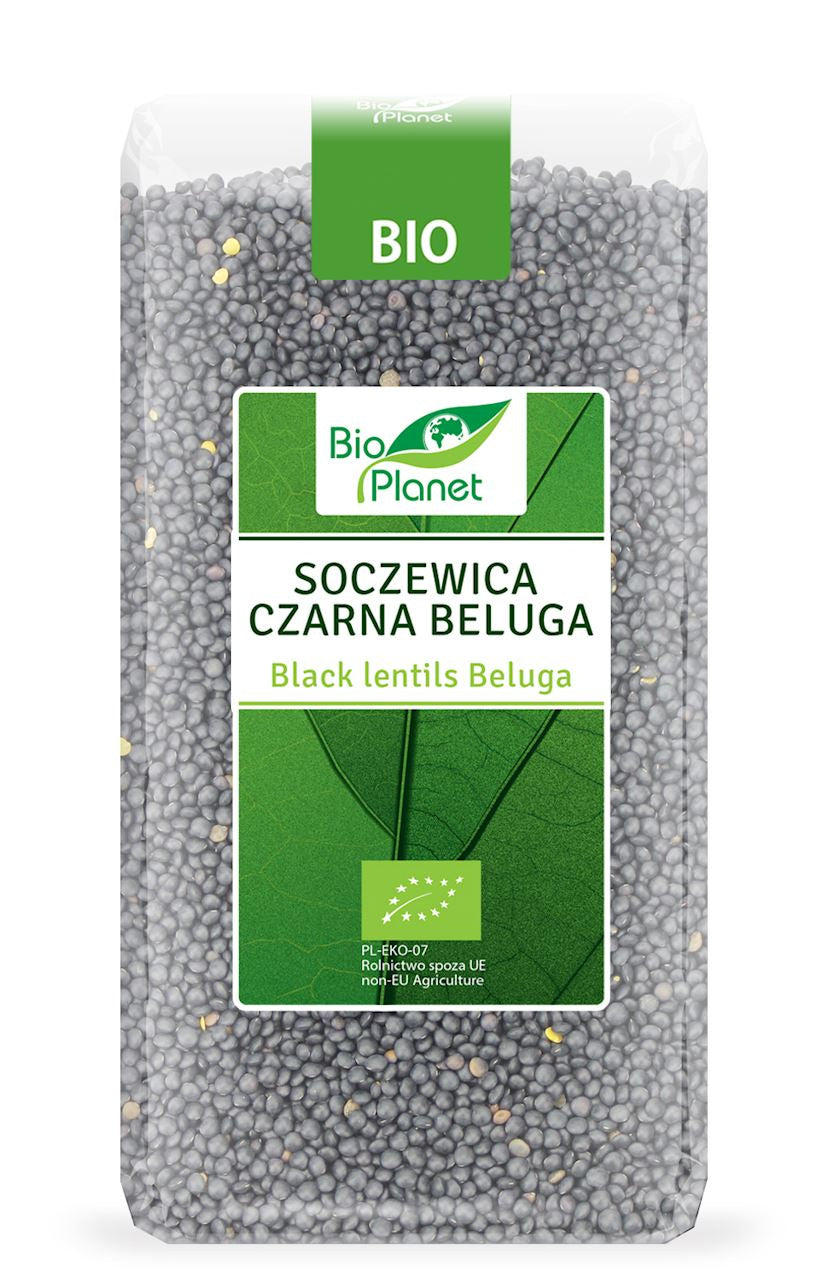 Soczewica czarna beluga bio 500 g