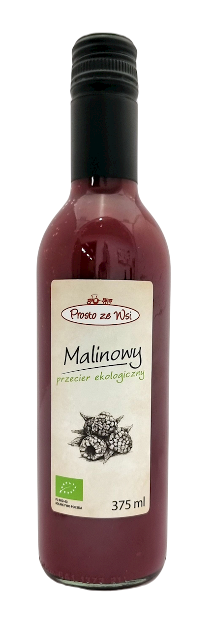 Sok przecierowy malinowy BIO 375 ml - Prosto ze wsi