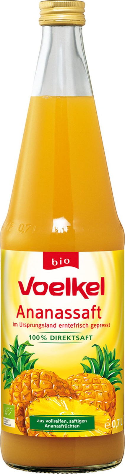 Sok z ananasów bio 0,7 l voelkel