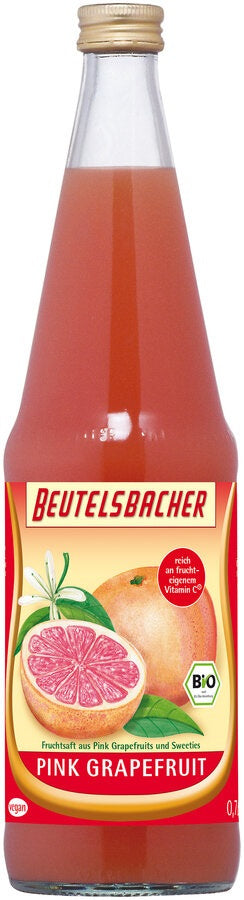 Sok z różowych grejpfrutów bio 700 ml - beutelsbacher