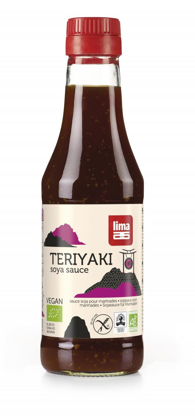 Sos sojowy słodki teriyaki bezglutenowy bio 250 ml