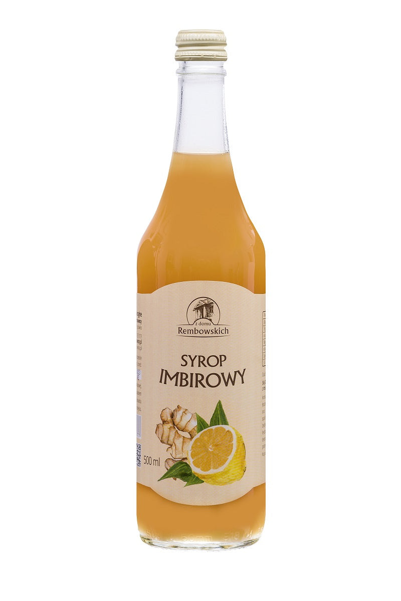 Syrop imbirowy 500 ml - Rembowscy