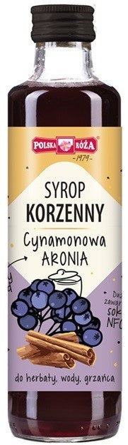 Syrop korzenny cynamonowa aronia 250ml