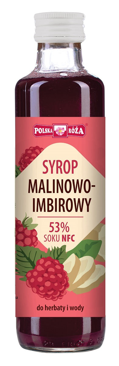 Syrop malinowy z imbirem 315 ml