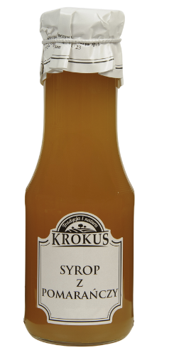 Syrop pomarańczowy bezglutenowy 355 g (280 ml) - Krokus
