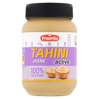 Tahini active jasne 100% sezamu 460 g