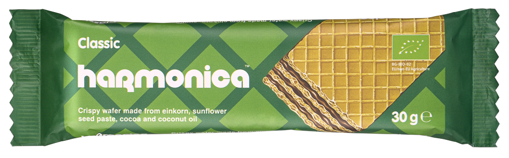 Wafelek z kremem mleczno - kakaowym BIO 30 g