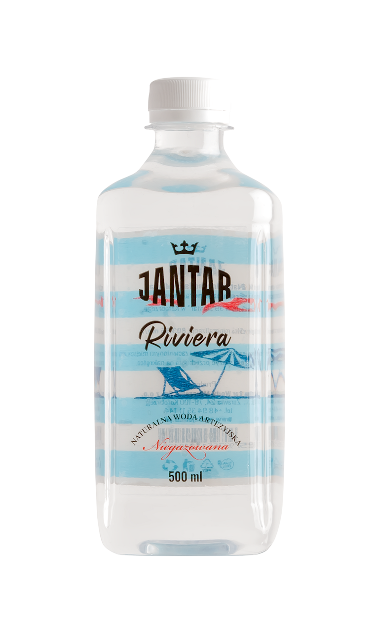 Woda artezyjska niegazowana riviera 500 ml - JANTAR