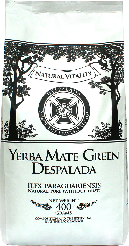 Yerba mate green despalada 400 g - Organic Mate Green