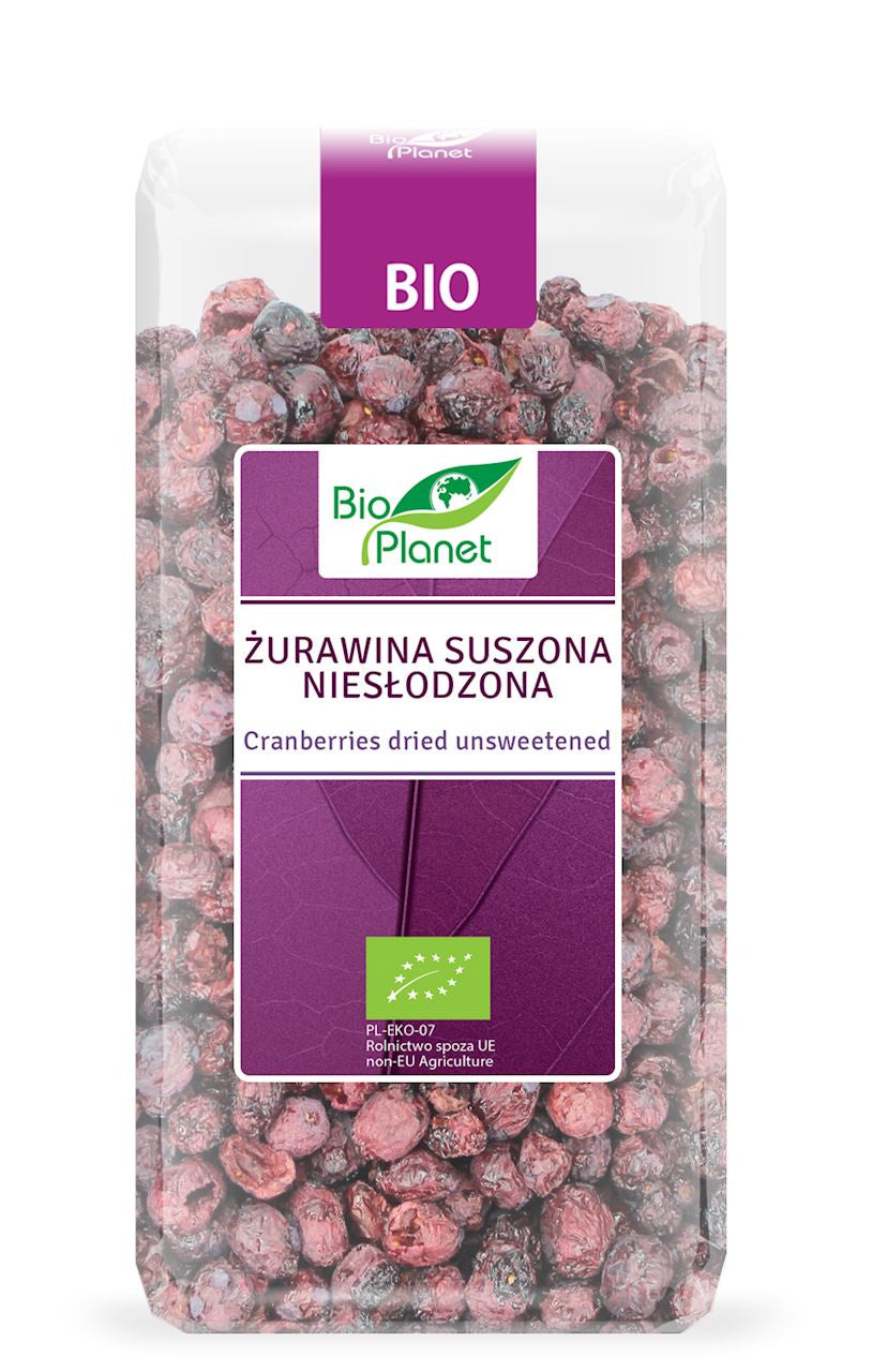 Żurawina suszona niesłodzona bio 50 g