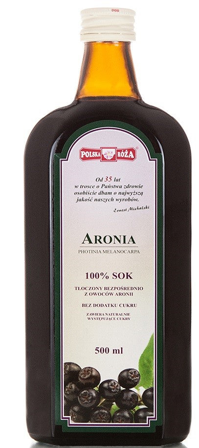 Aronia sok 100 bez cukru 500 ml