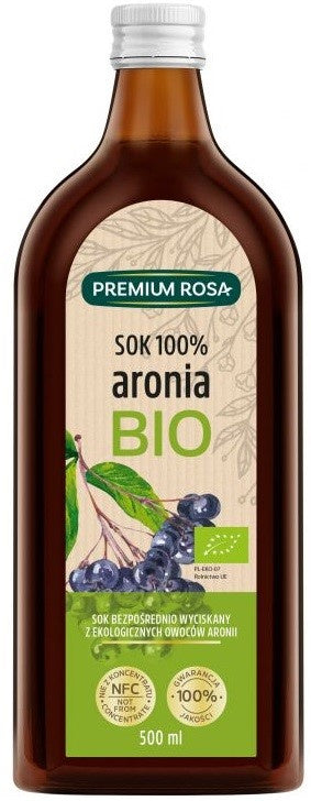 Aronia sok 100% bio bez cukru 500 ml