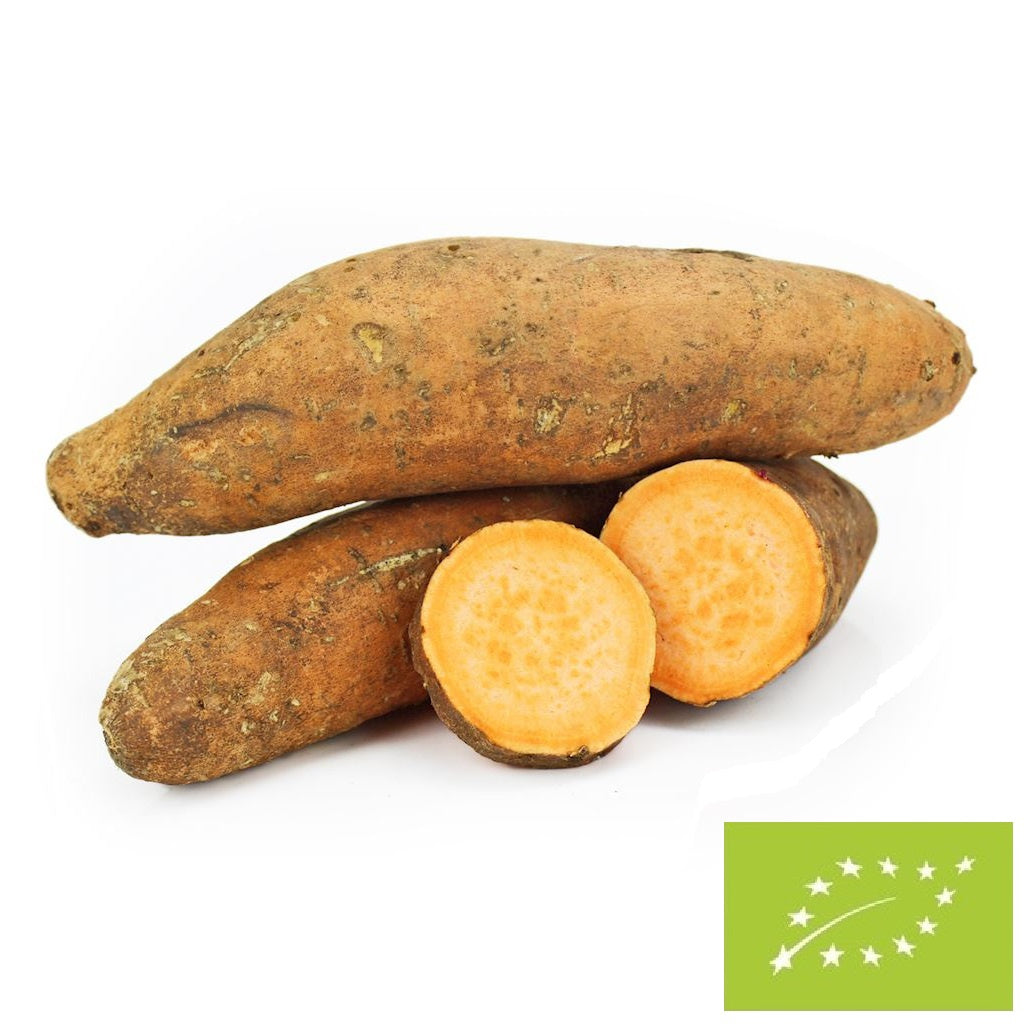 Bataty pomarańczowe świeże bio - około 6 kg