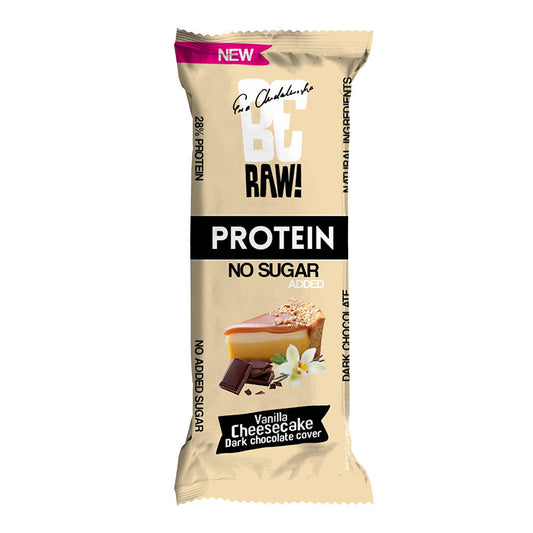 Baton proteinowy sernik waniliowy 40 g - BeRAW