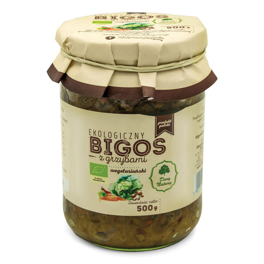 Bigos tak z grzybami BIO 500 g