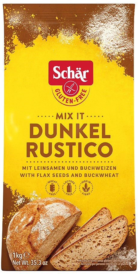 Brot mix dunkel- mąka na chleb razowy bezglutenowa 1 kg
