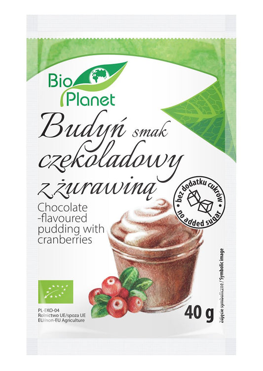 Budyń o smaku czekoladowym z żuRAWiną BIO 40 g