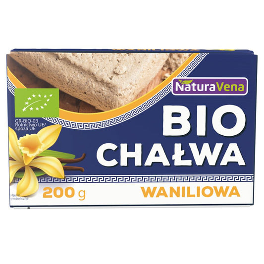 Chałwa waniliowa bio 200 g - Naturavena