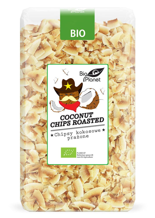 Chipsy kokosowe prażone bio 400 g - Bio Planet