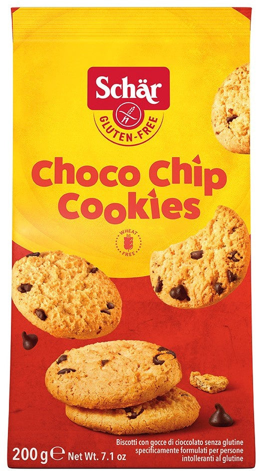 Choco chip cookies ciastka z czekoladą bezglutenowe 200 g - Schar