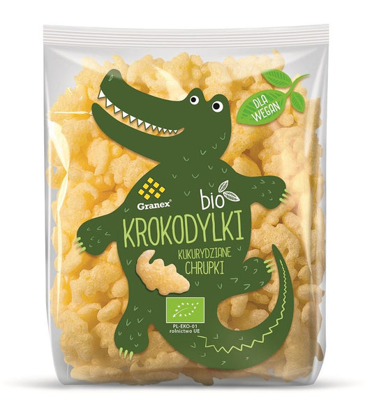 Chrupki kukurydziane krokodylki bio 80 g