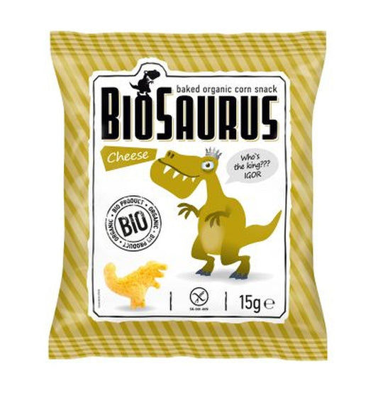 Chrupki kukurydziane o smaku serowym bezglutenowe BIO 15 g