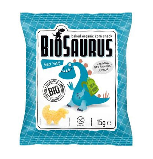 Chrupki kukurydziane z solą morską bezglutenowe BIO 15 g