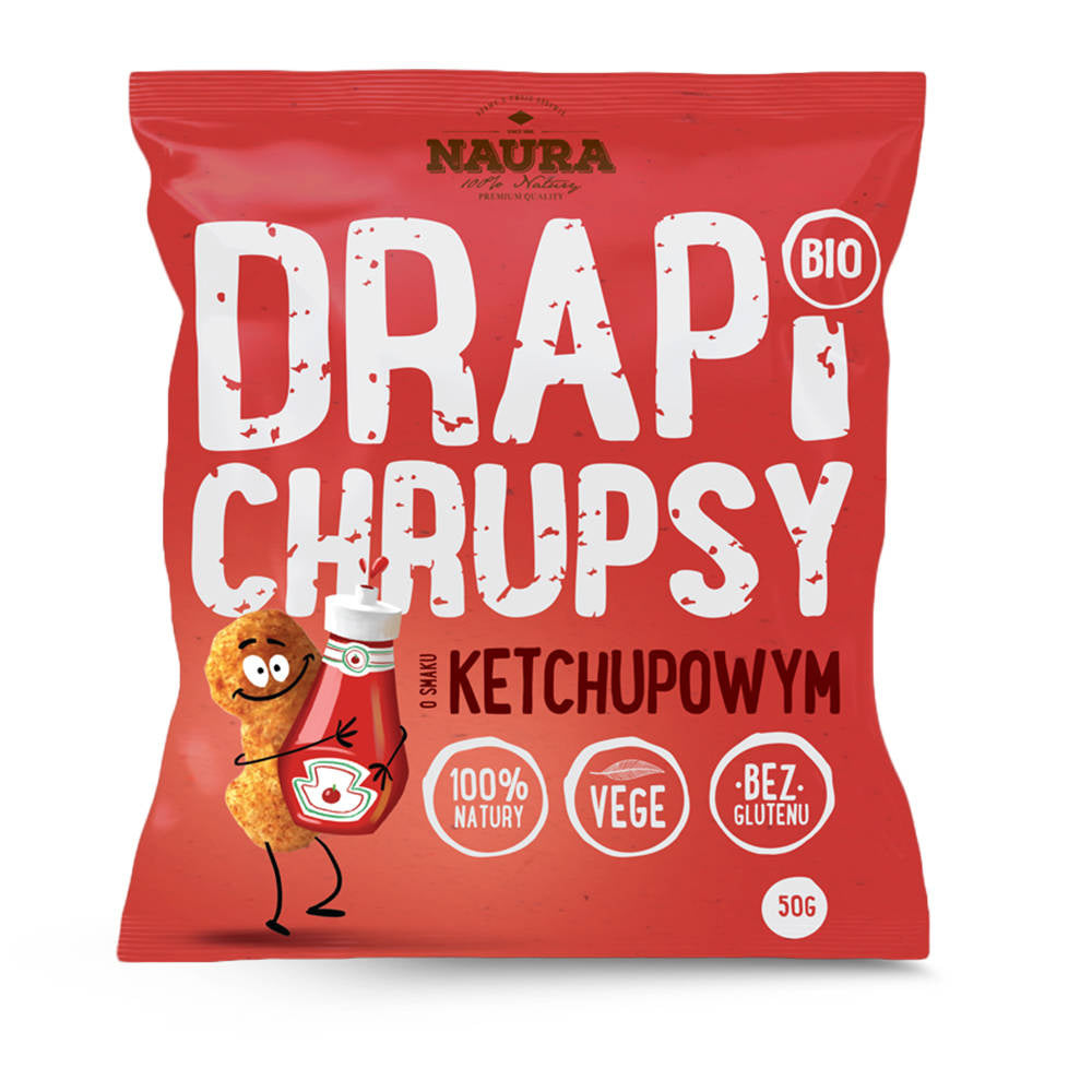 Chrupki o smaku ketchupowym BIO 50 g