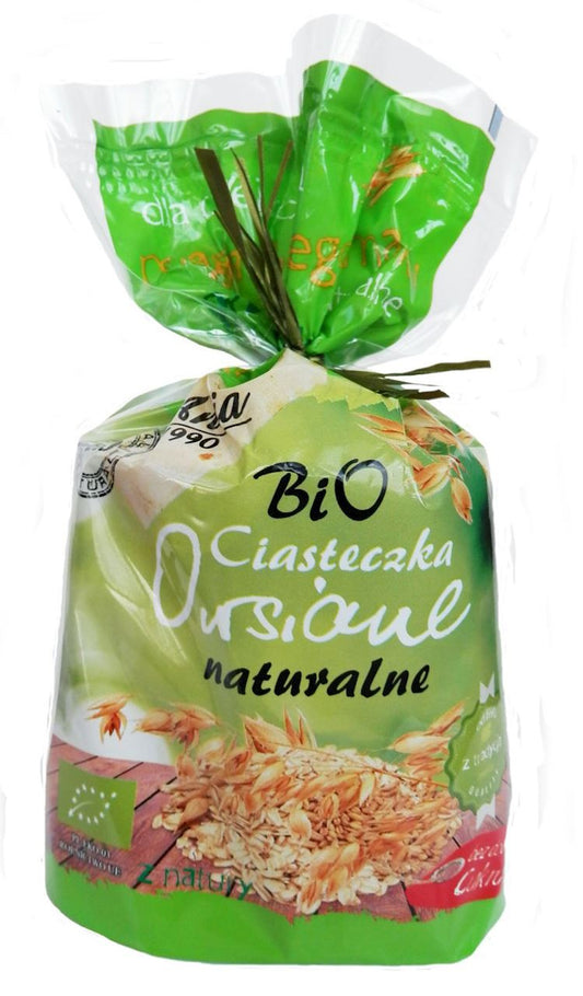 Ciasteczka owsiane naturalne bez cukru BIO 150 g