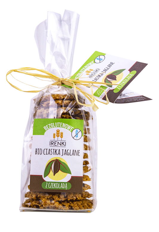 Ciastka jaglane z czekoladą bezglutenowe bio 150 g