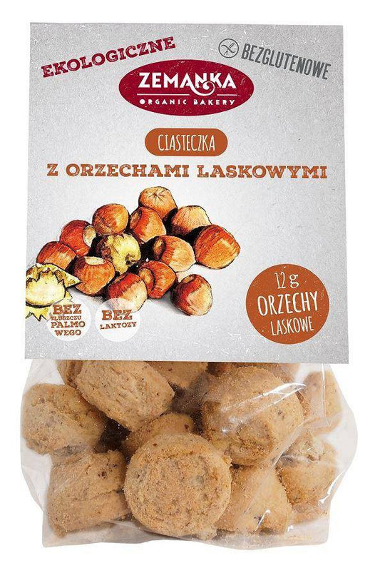 Ciastka orzechowe bezglutenowe BIO 100 g