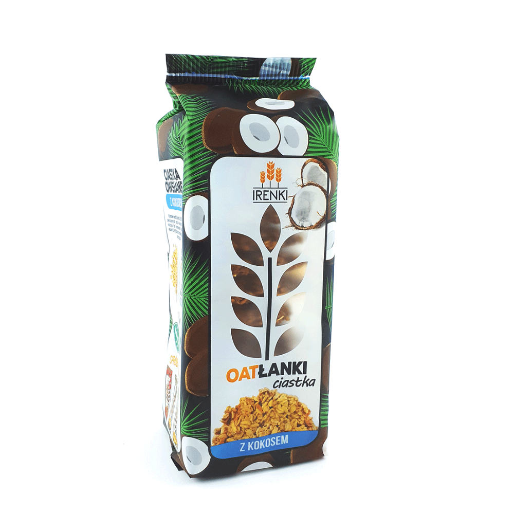 Ciastka owsiane z kokosem 150 g