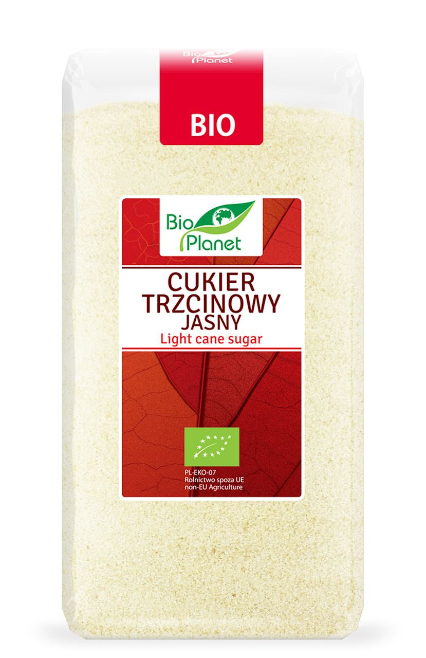 Cukier trzcinowy jasny bio 500 g