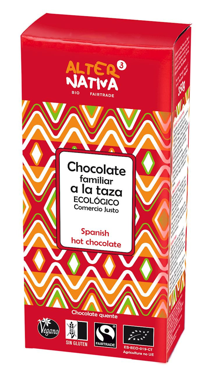 Czekolada do picia na gorąco Fair Trade bezglutenowa bio 350 g - Alternativa