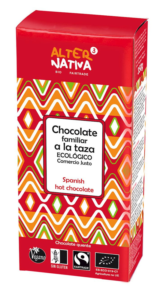 Czekolada do picia na gorąco Fair Trade bezglutenowa bio 350 g - Alternativa