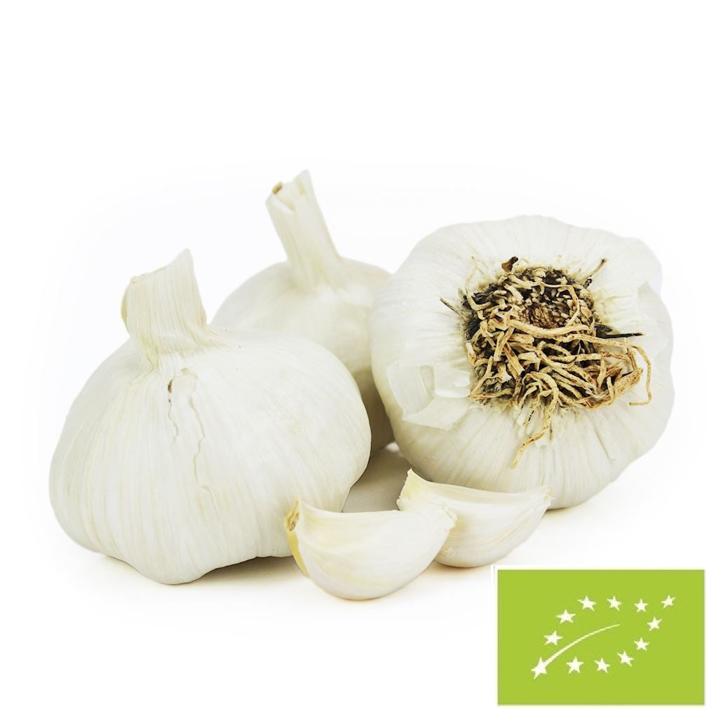 Czosnek świeży bio 1 kg (ok 0,20 kg x 5 szt.)