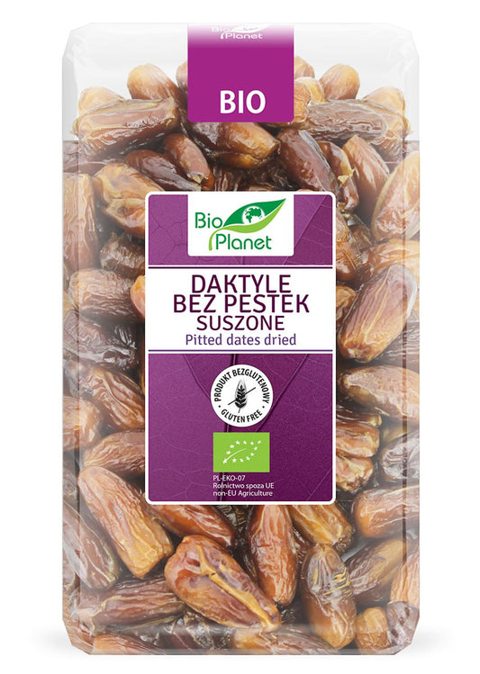 Daktyle suszone bez pestek - bezglutenowe BIO 1 kg