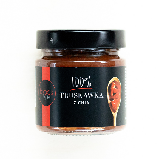 Dżem z truskawek z nasionami chia 200 g