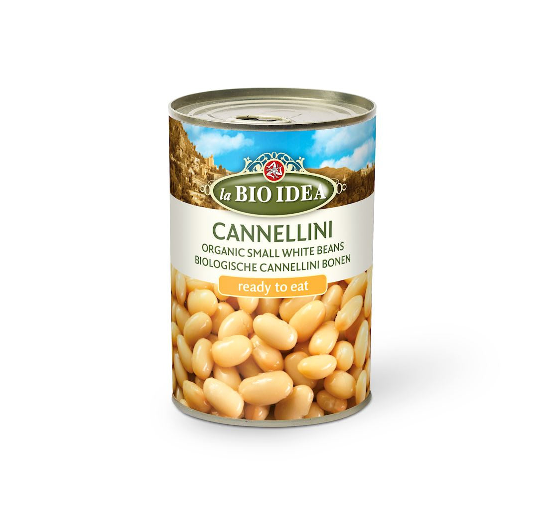 Fasola biała drobna (puszka) bio 400 g (240 g)