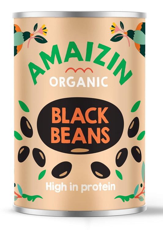 Fasola czarna w zalewie (puszka) bezglutenowa bio 400 g (240 g)