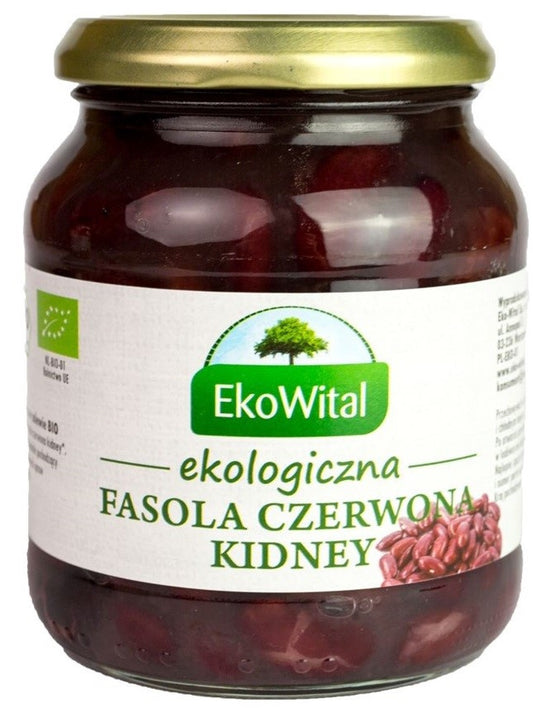 Fasola czerwona kidney w zalewie bio 360 g / 240 g - Ekowital