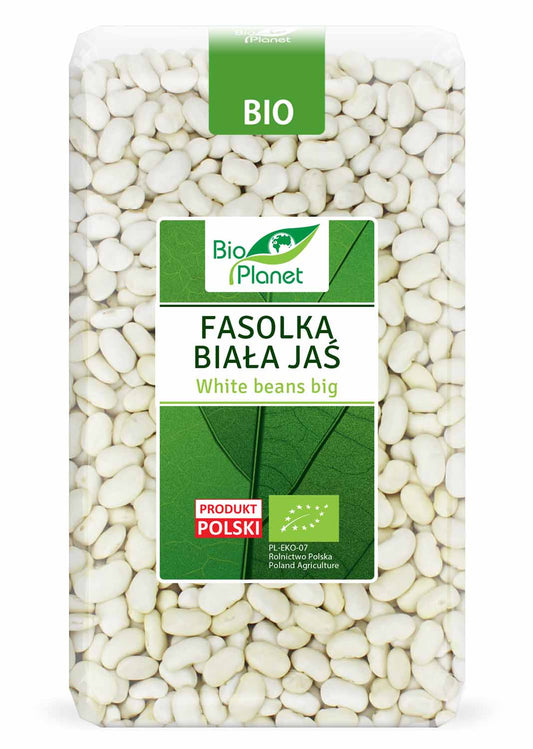 Fasolka biała jaś bio 1 kg - Bio Planet